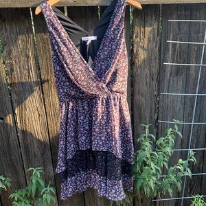 BCBGeneration granny floral and lace flirty dress